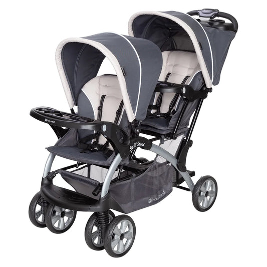 Open Box  Sit N' Stand Easy Fold Twin Double Infant Toddler Stroller