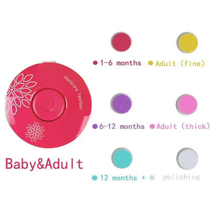 Baby Electric Nail Clippers, Children'S Nail Polishing Tools, Baby Manicure Scissors, Baby Hygiene Kits, Newborn Nail Clippers