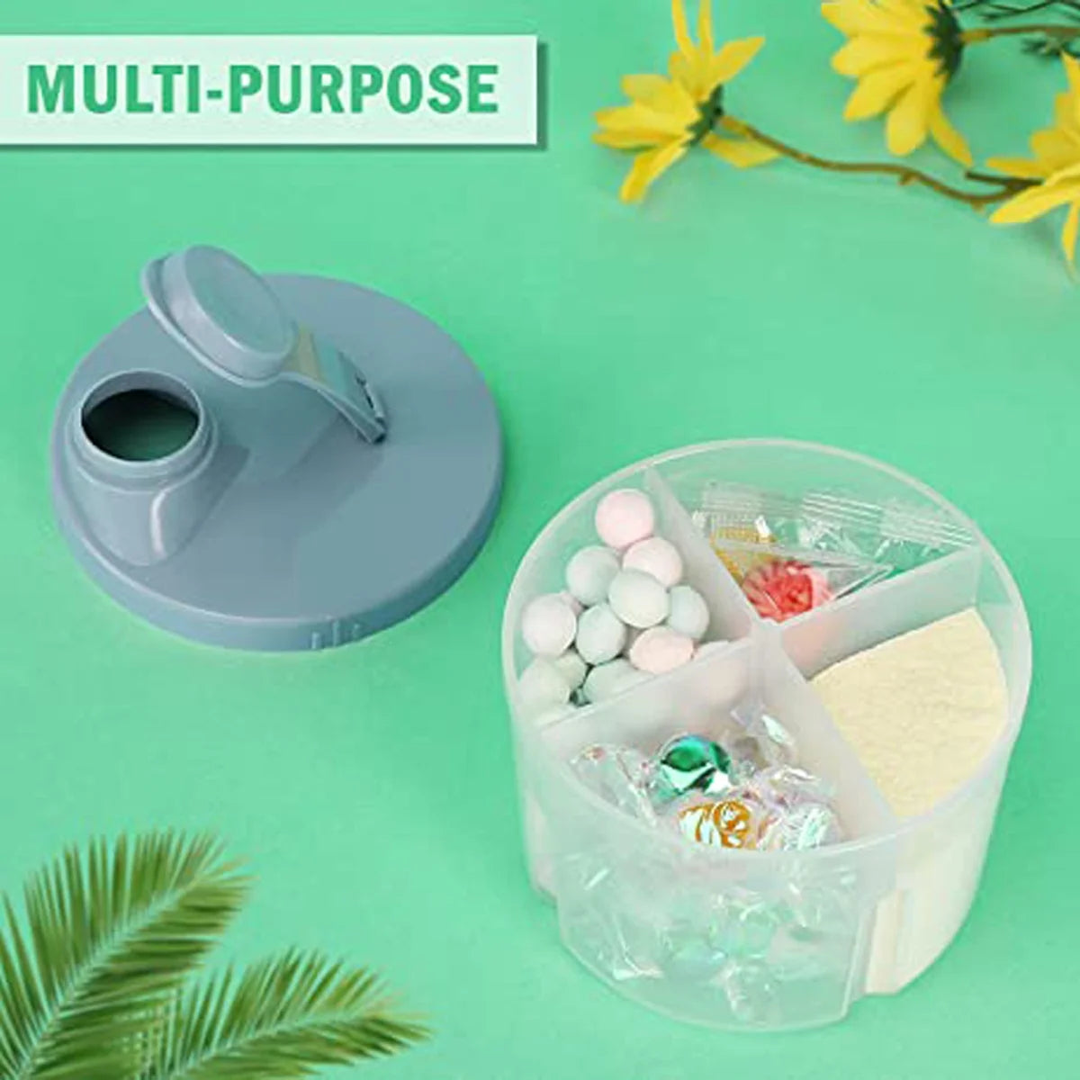 2PCS Baby Milk Powder Formula Dispenser,Toddlers Outdoor