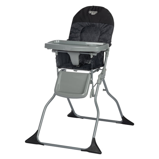 Simple Fold High Chair, Noir Dot