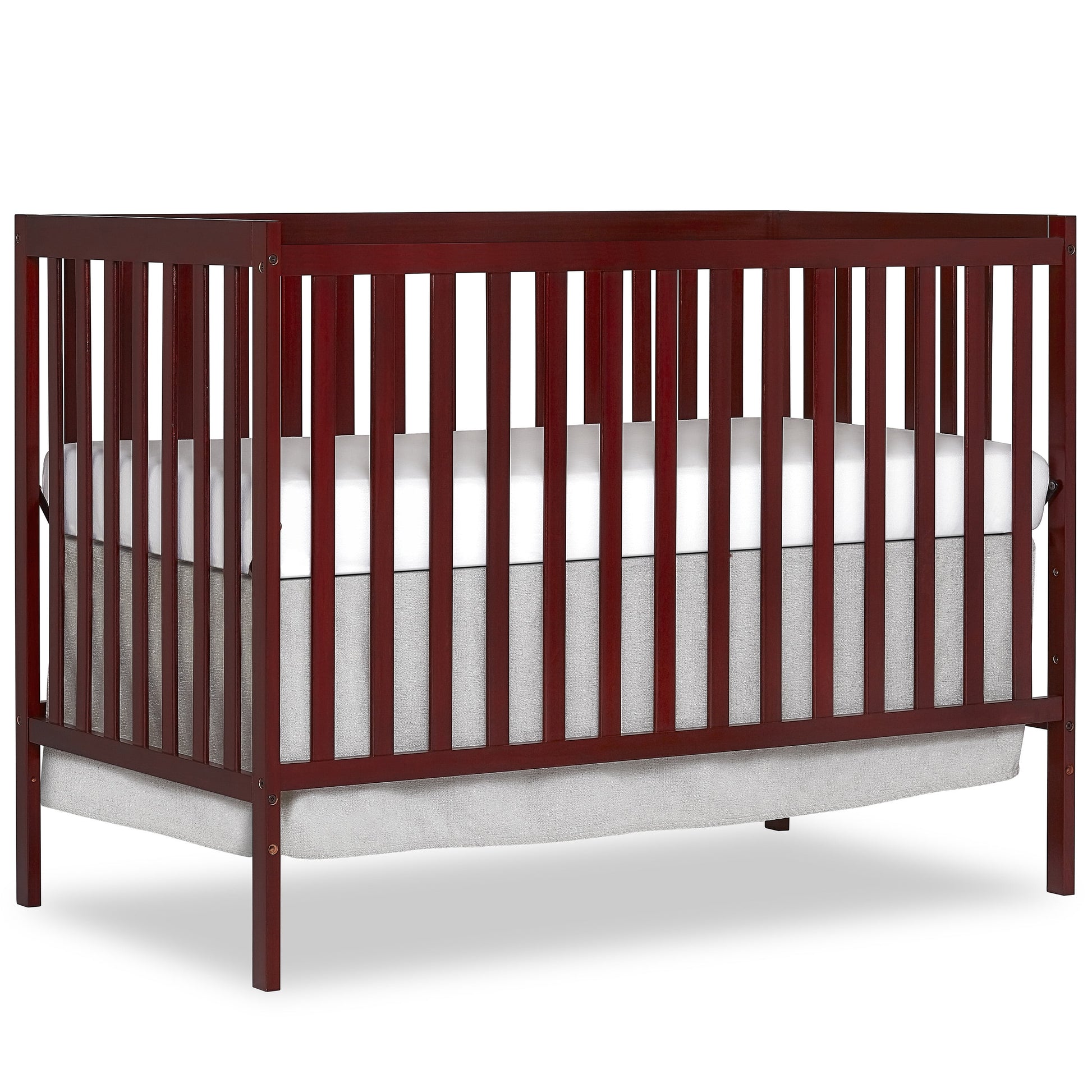 Synergy 5-In-1 Convertible Crib in Cherry, Greenguard Gold Certified