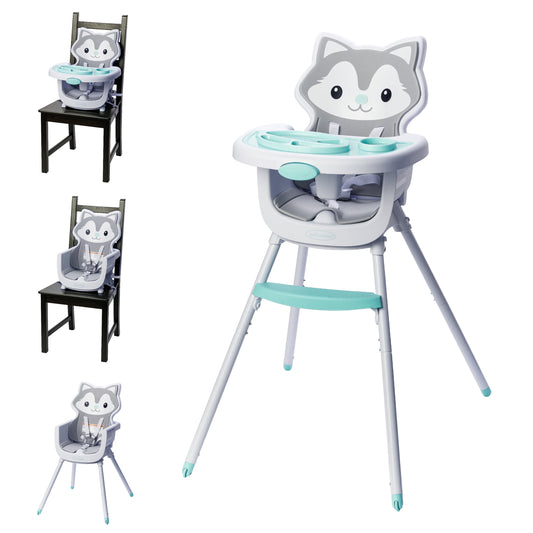 Grow-With-Me 4-In-1 Convertible High Chair, 6-36 Months, Husky