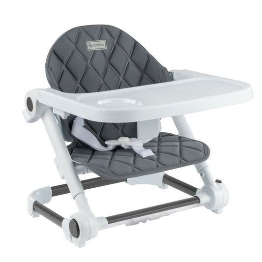 Portable Foldable Booster, Grey, Toddler