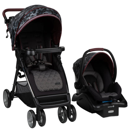 Travel System Stroller and Infant Car Seat, Heather Camo, Infant & Toddler, Unisex