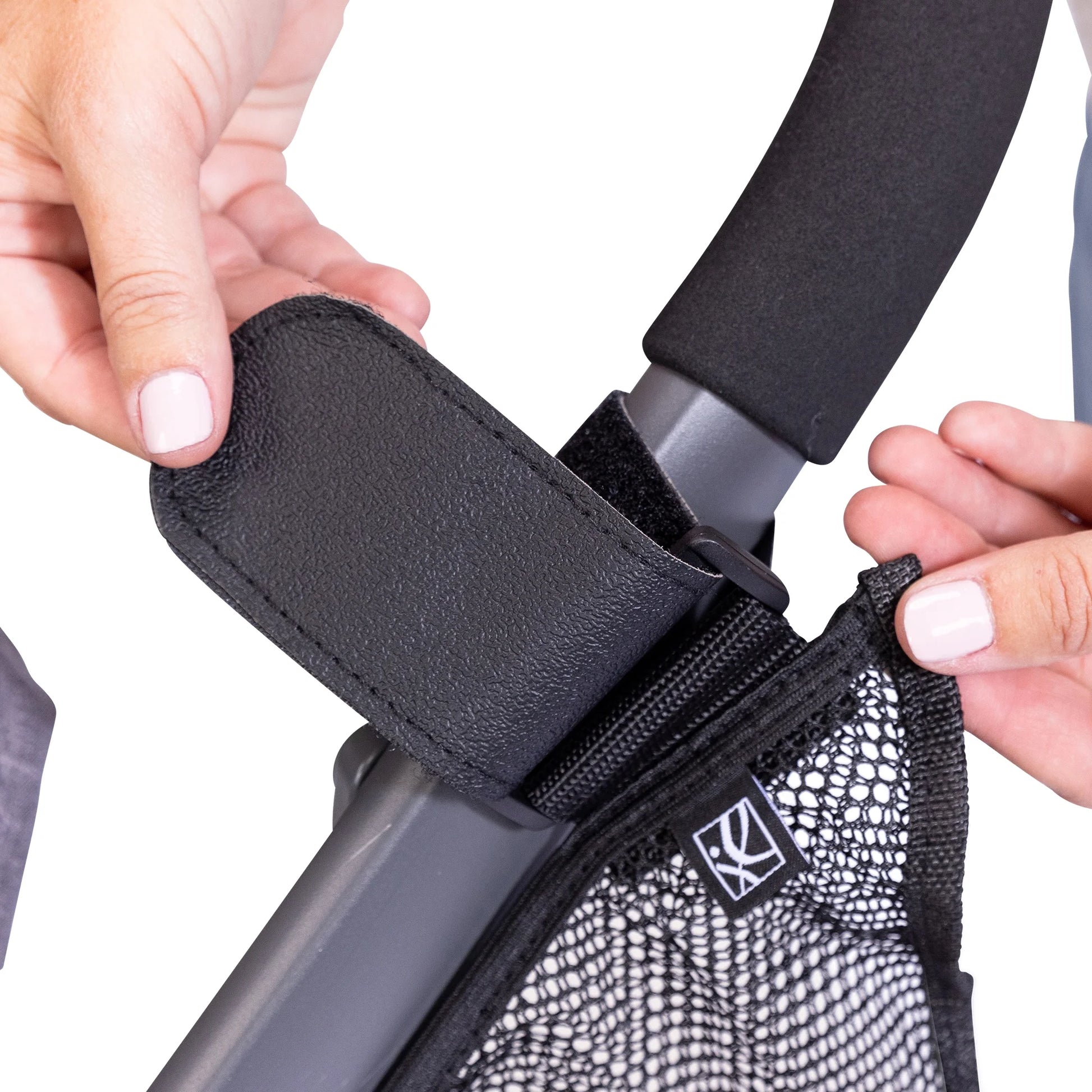 Side Sling Stroller Cargo Net, Stroller Organizer and Storage