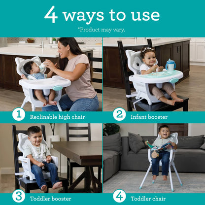 Grow-With-Me 4-In-1 Convertible High Chair, 6-36 Months, Husky