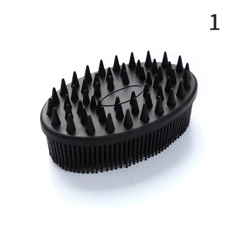Silicone Body Brush Baby Shower Sponge Dry Massage Bath Towel for Body Bast Silicone Body Scrubber Back Scrubber