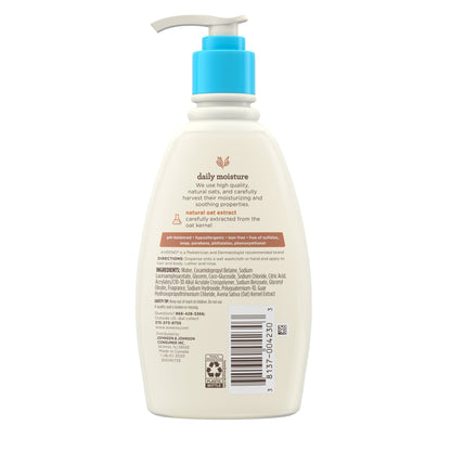 Baby Daily Moisture Bath Body Wash & Shampoo, Oat Extract, 12 Fl Oz