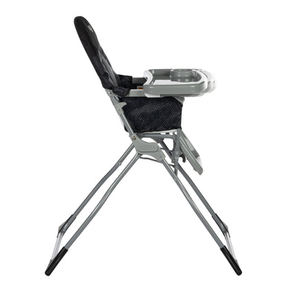 Simple Fold High Chair, Noir Dot