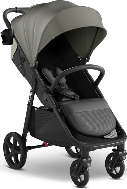 Nova Baby Stroller, Spacious Seat, Extra-Large UPF 50+ Canopy, Forest, 22LB, Unisex