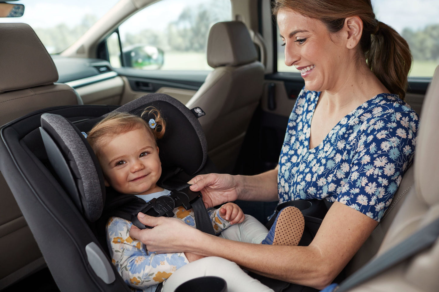 Safety 1ˢᵗ Grow and Go Sprint All-In-One Convertible Car Seat, Cranberry Ice