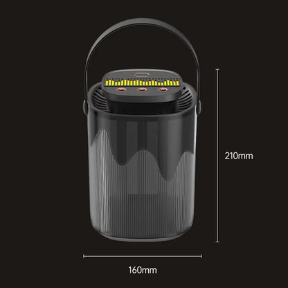 3L Large Capacity Air Humidifier for Bedroom Portable Usb Water Climatizer for Home with Nightlight Air Purifier Aroma Diffuser