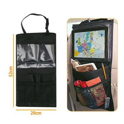 Auto Car Seat Organizer Holder Multi-Pocket Travel Storage Hanging Tablet Mummy Bags Baby Car Seat Back Bag for Ipad Hanging Bag