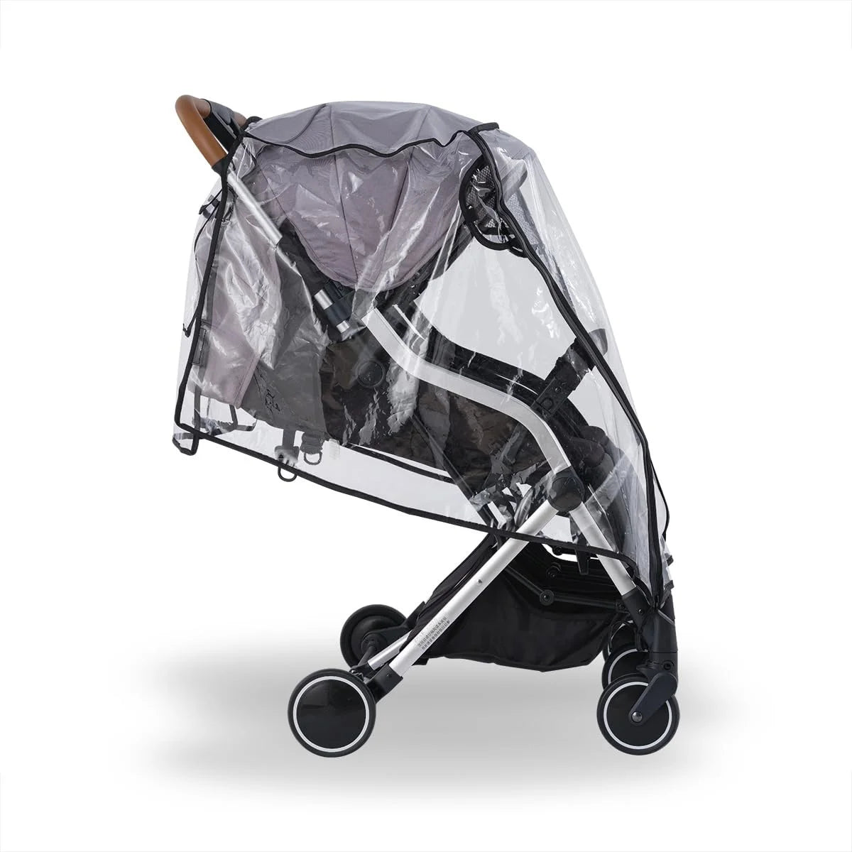 Double Stroller Rain Cover Side by Side Universal, Stroller Accessories Rain Cover for Double Pram Pushchair Outdoor Travel, Waterproof and Windproof Weather Shield for Baby Car Raincover