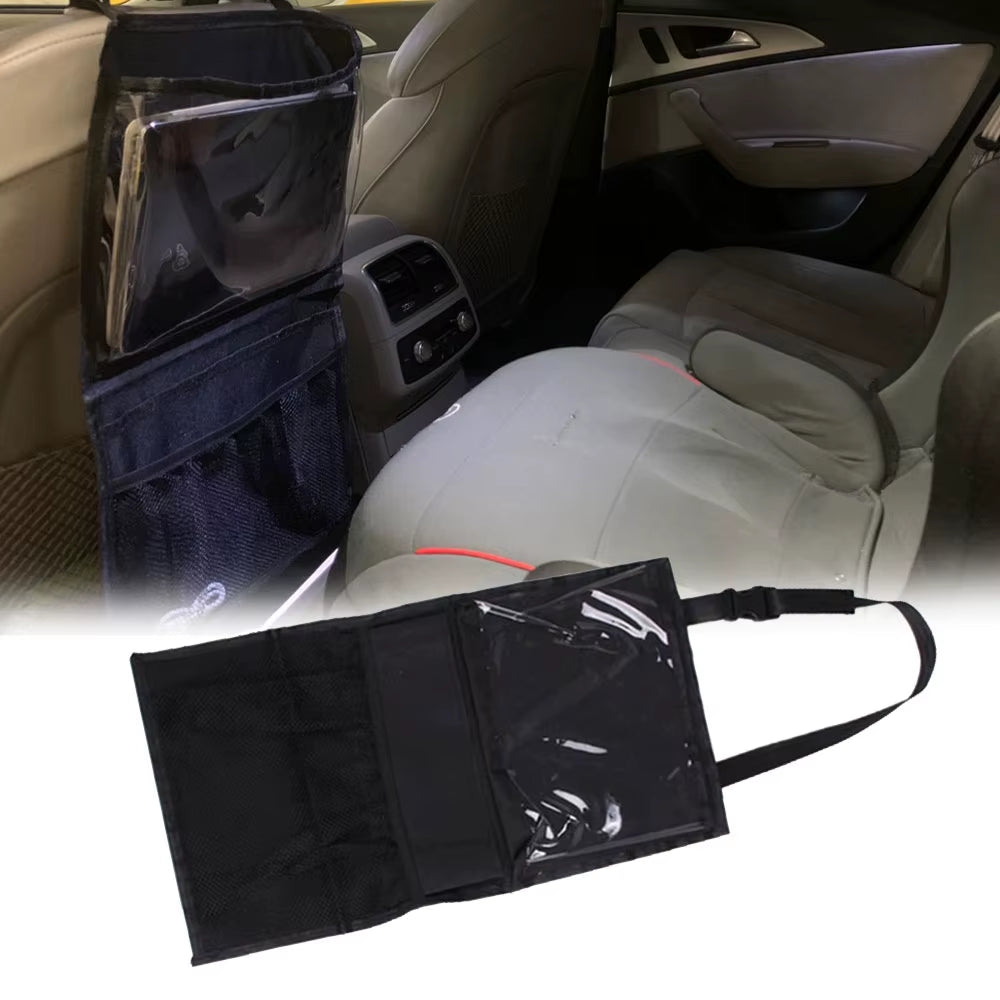 Auto Car Seat Organizer Holder Multi-Pocket Travel Storage Hanging Tablet Mummy Bags Baby Car Seat Back Bag for Ipad Hanging Bag