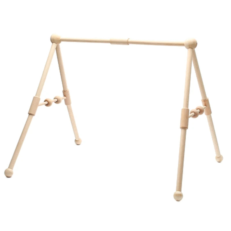 Nordic Baby Wooden Gym Fitness Frame Rack Baby Activity Gym Mobile Suspension Baby Room Decoration Newborn Baby Accessories