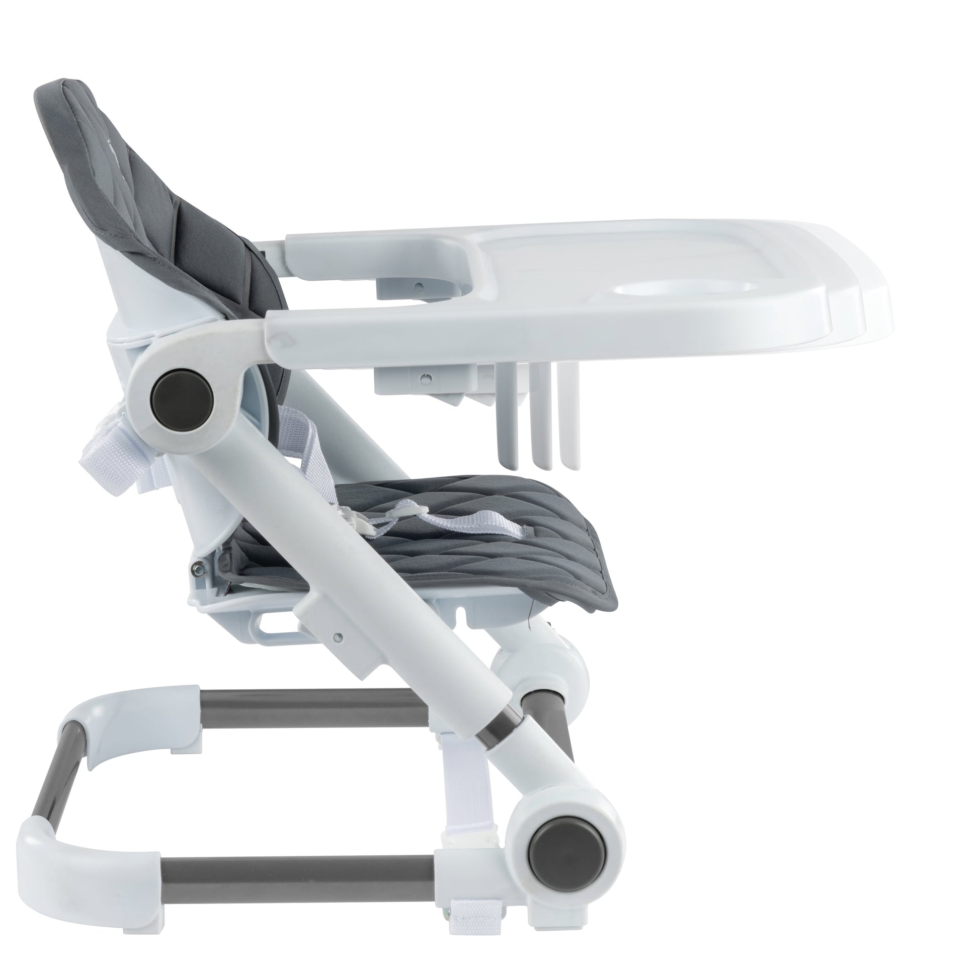 Portable Foldable Booster, Grey, Toddler