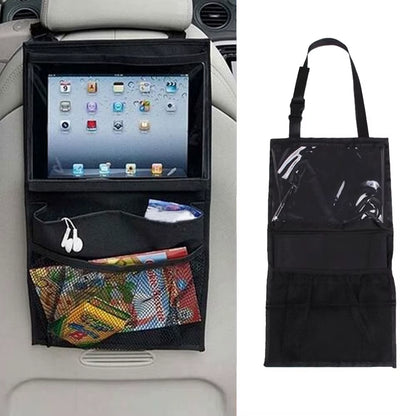 Auto Car Seat Organizer Holder Multi-Pocket Travel Storage Hanging Tablet Mummy Bags Baby Car Seat Back Bag for Ipad Hanging Bag