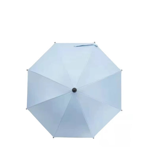 Baby Stroller Folding Umbrella UV Sun Rain Protection Parasol 360 Degrees Adjustable Universal Stroller Sunshade Canopy Coverbab