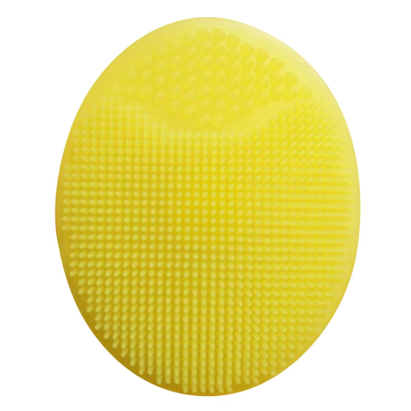 Silicone Shampoo Brush for Baby Infant Bathing Soft Silicone Boys Kids Shower Brush Head Hair Washing Massage Brushes Wipe Comb
