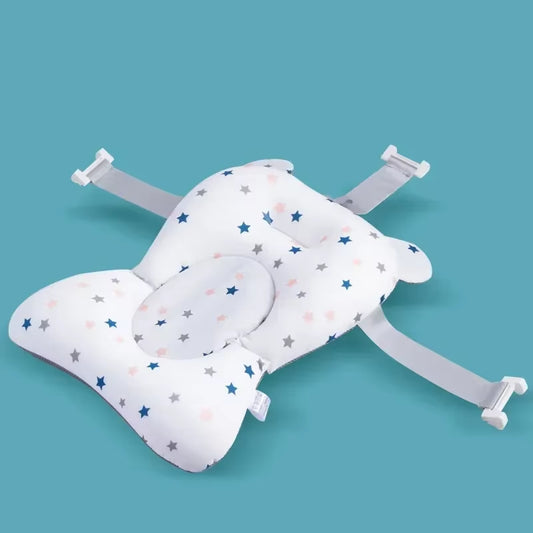 Baby Bath Tub Seat Cushion - Baby Sink Bath Cushion - Bathing Seat Support Newborn Bath Pillow Support Mat Safety Seat Pad