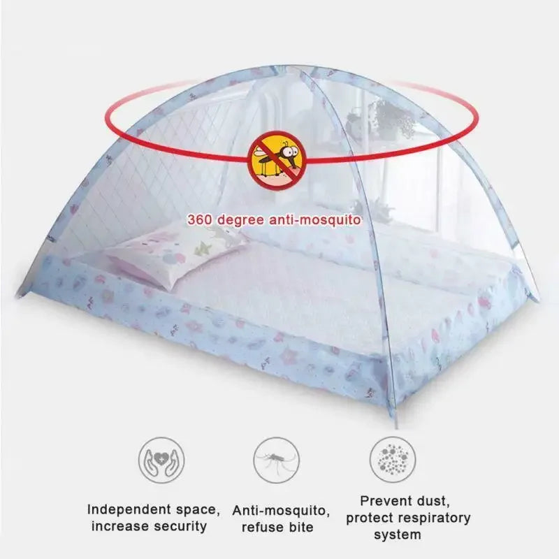 Baby Dome Free Installation Portable Foldable Babies Beds Children Play Tent Mosquitera Cama Children'S Mosquito Net Bed