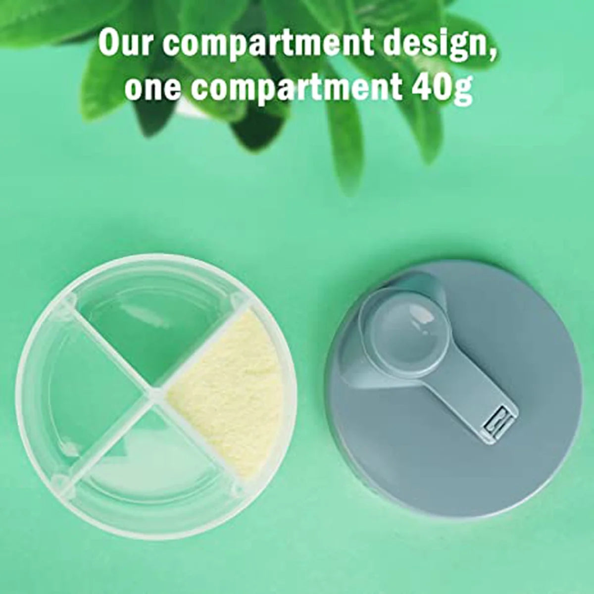 2PCS Baby Milk Powder Formula Dispenser,Toddlers Outdoor