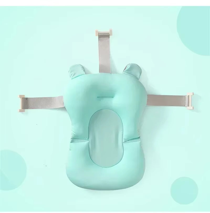 Baby Bath Tub Seat Cushion - Baby Sink Bath Cushion - Bathing Seat Support Newborn Bath Pillow Support Mat Safety Seat Pad