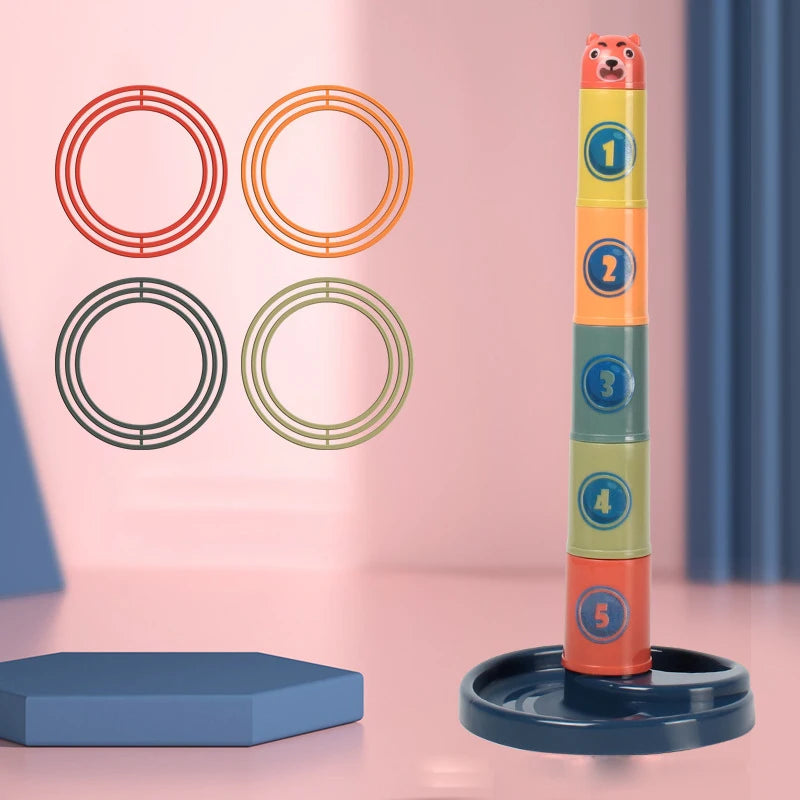 Development Games Montessori Rolling Ball Baby Toys Educational Toys Montessori Activity Stacking Toys for Babies 1 2 3 Years