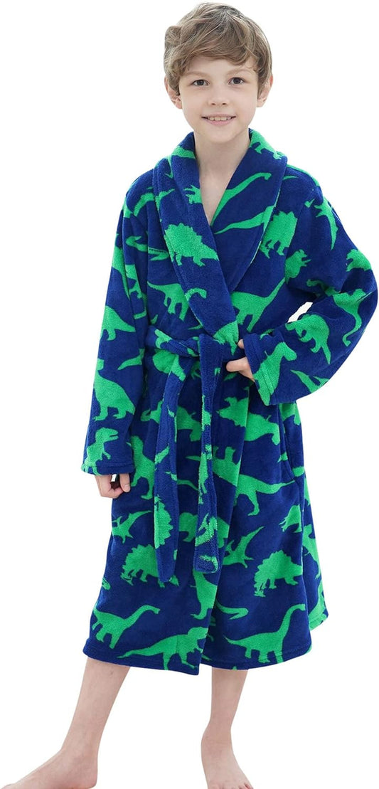 Kids Cover up Girls Beachwear Boys Housecoat Soft Fuzzy Children Boys Girls Bath Cover Up