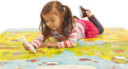9 Piece Interactive Playmat I-Mat, My Animal World