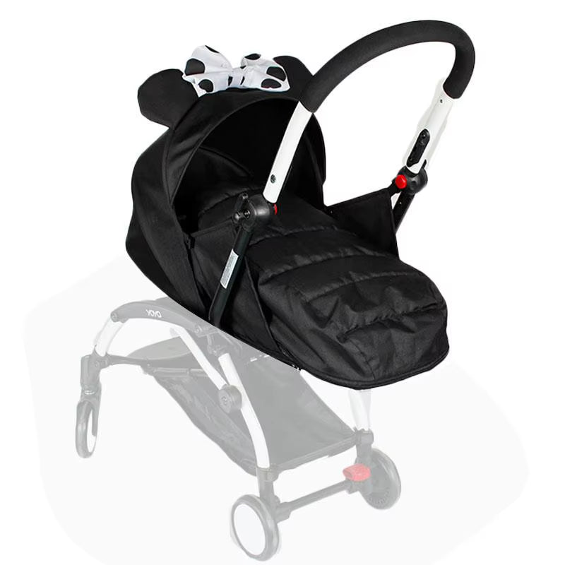 Newborn Birth Nest 0-6M Baby Stroller Basket Suit for Yoyo Yoya Prams Carriages Winter Warm Sleep Bags Strollers Accessories